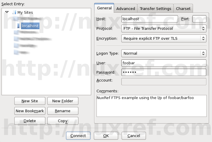 FileZilla FTPS Configuration