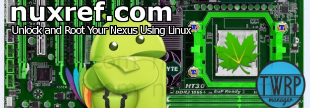 install twrp on nexus 6 using android studio linux