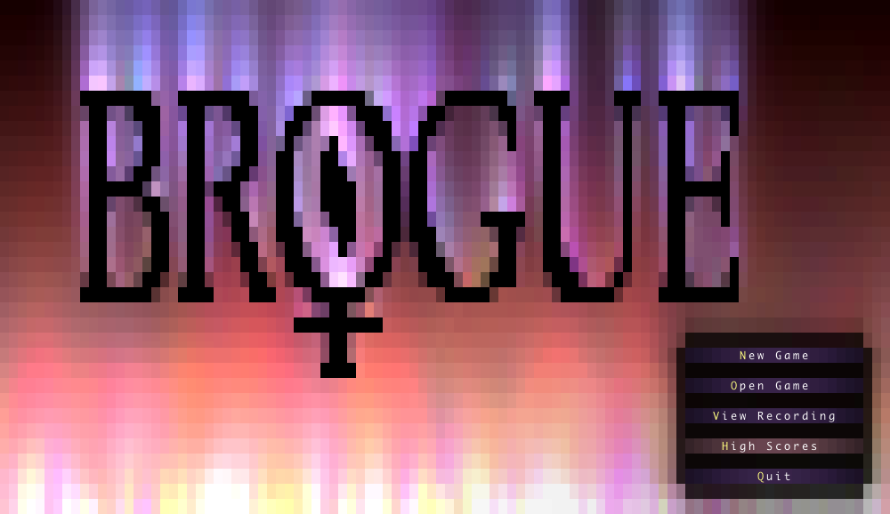 Brogue: A Roguelike Game for CentOS - nuxref